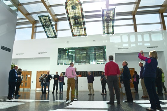 Atrium of the Royal (Dick) School of Veterinary Studies