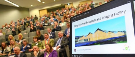 Launch of LARIP in Roslin Institute auditorium - credit Roslin Institute