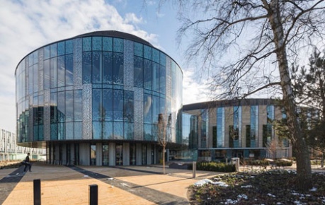 Roslin Innovation Centre exterior where Roslin Technologies office and lab space located