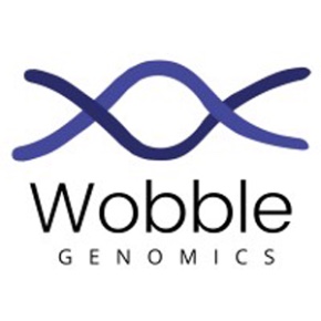 Wobble Genomics logo - tenant company at Roslin Innovation Centre