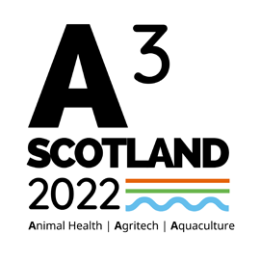A3 Scotland 2022 logo - Animal Health, Agritech, Aquaculture