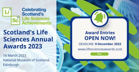 Scotland’s Life Science Awards and Dinner graphic