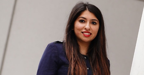 Ishani Malhotra, CEO and Founder of Carcinotech - image credit DDE