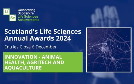 Scotland's Life Sciences Awards 2024 - Innovation Animal Health, Agritech and Aquaculture