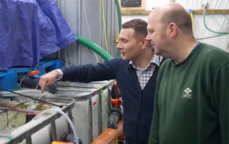 Aquanzo and SRUC in protein farming facilities