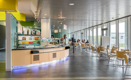 Easter Bush Campus Dollys Cafe - image credit UoE