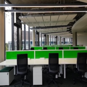 Roslin Innovation Centre open plan office space
