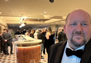 Ed Caraig, CEO of Carbogenics at Scotland�s Life Sciences Conference & Awards Dinner 