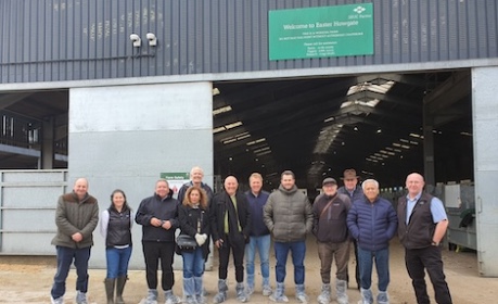 AIA with delegation from Bolivia, at SRUC Easter Howgate Farm
